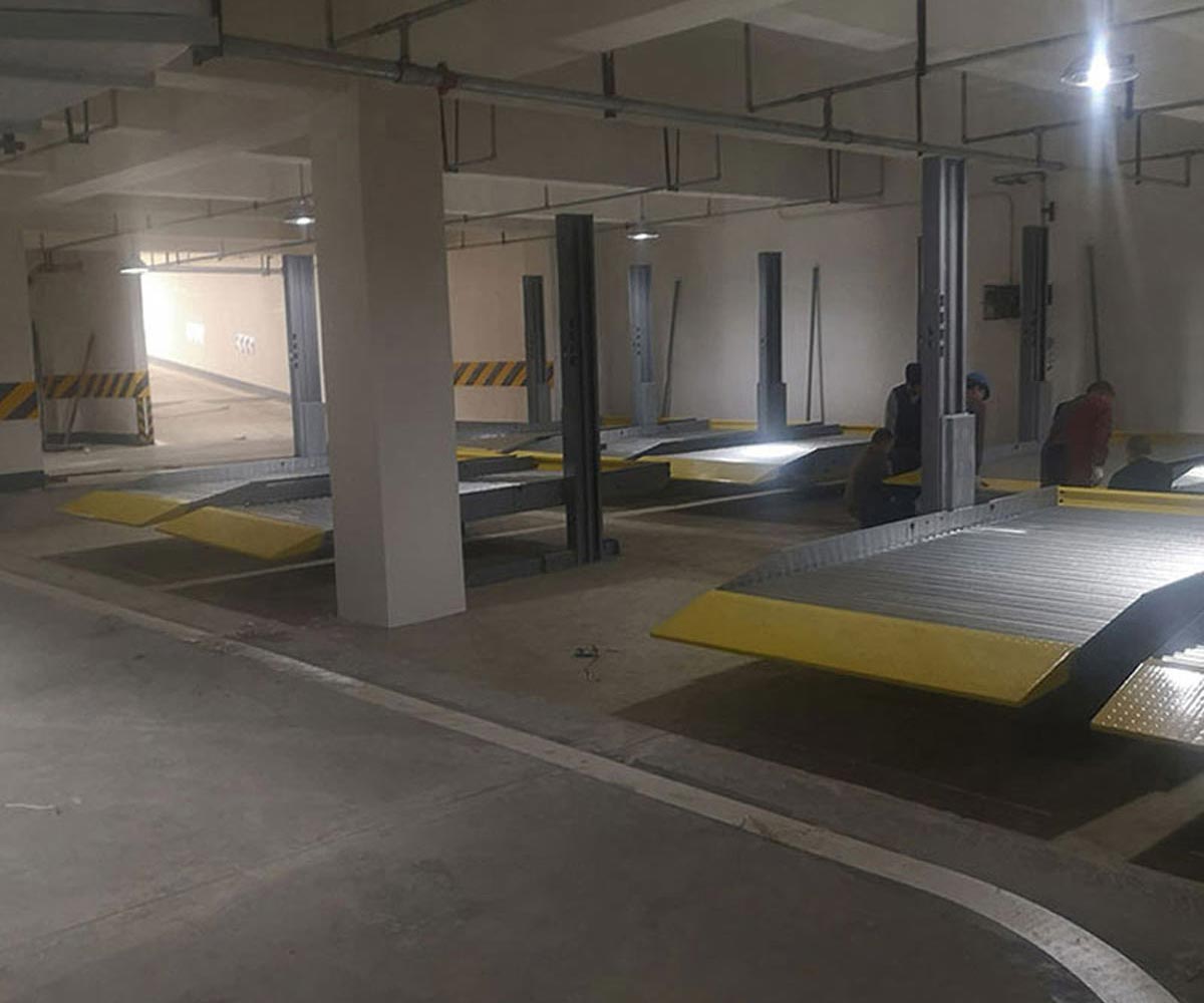 大新兩柱升降式機械式立體車庫出租