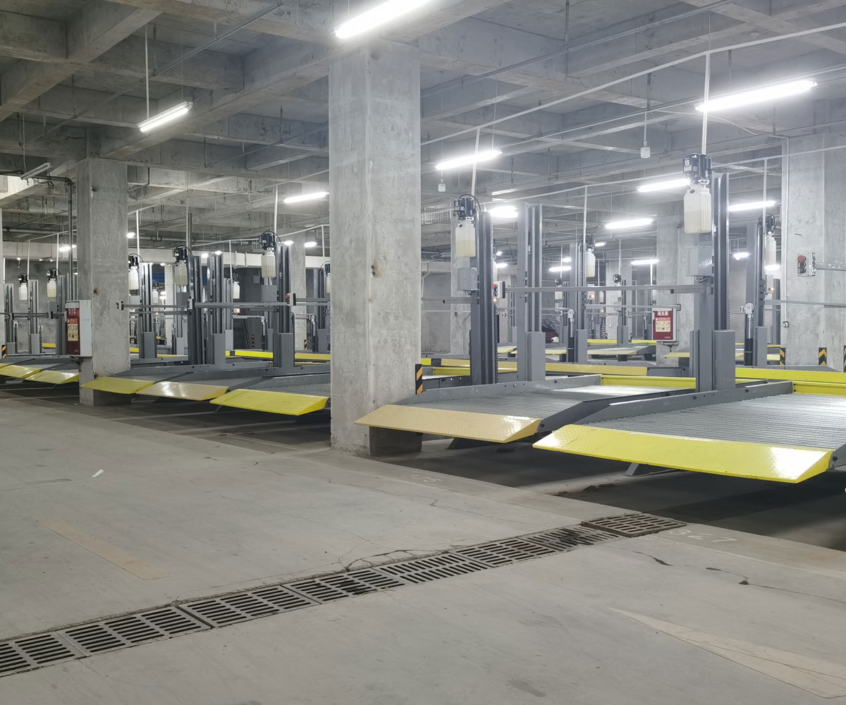 鹿寨兩柱升降式立體停車設備出租